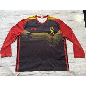 Vintage DHL Long Sleeve T Shirt 10th Year At CVG Hub Kentucky Size 2XL XXL